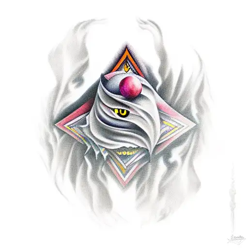 the dark magician tattoo design idea