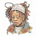 trippie redd tattoo design idea