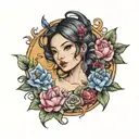 jessica tattoo design idea