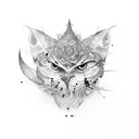 mago y ada  tattoo design idea