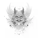 mago y ada  tattoo design idea