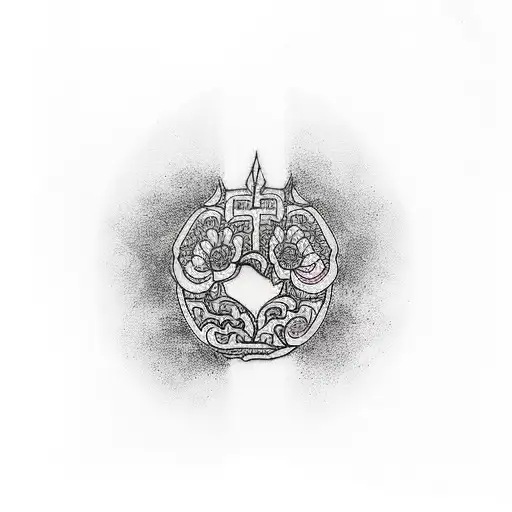 car part tattoo design idea