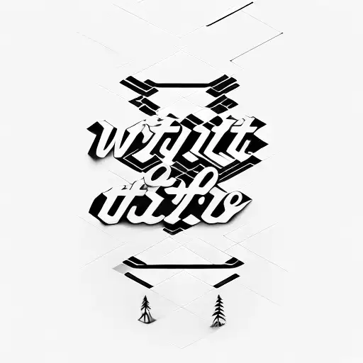 list of names "Jackson Kelli" and "Vivienne Grey" first name in block writing 2nd name in script tattoo design idea