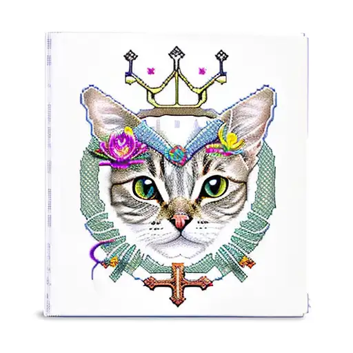 Cross stitch hoop Sparrow Orchid Book  Crown Coffee cup Semi-colon Cat Female symbol Lotus   tattoo design idea
