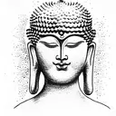 Buddha tattoo design idea