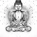 Buddha tattoo design idea