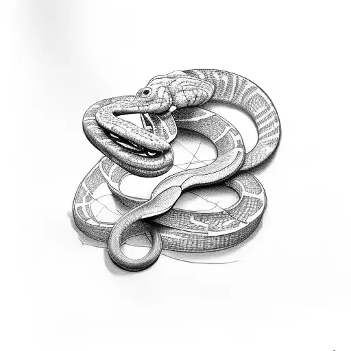 snake-tattoo-design-on-leg | tattoo design of a snake on a l… | Flickr