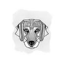 beagle tattoo design idea