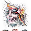 romania tattoo design idea