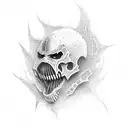 shingeki no kyojin titan tattoo design idea