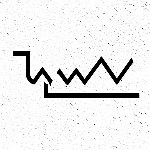 Waveform visual symbolizing techno music tattoo design idea