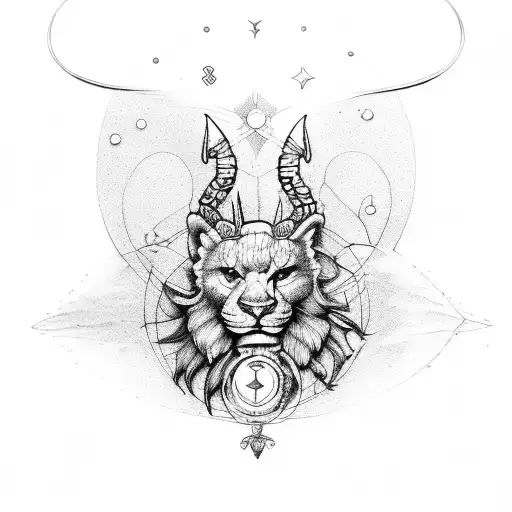 leo Aquarius Sagittarius Scorpio  tattoo design idea