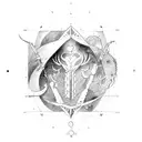 leo Aquarius Sagittarius Scorpio  tattoo design idea