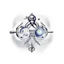 leo Aquarius Sagittarius Scorpio  tattoo design idea