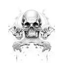 Goonies never say die tattoo design idea