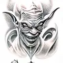 Goblin sorcerer tattoo design idea