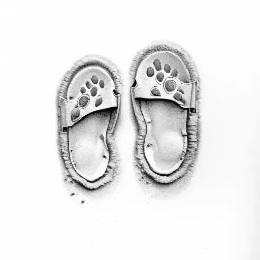 baby footprints , Asher john, Deuteronomy 33:24 tattoo design idea