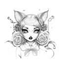 Melanie martinez  tattoo design idea