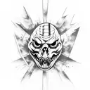 Dead By Daylight  tattoo design idea