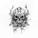 Dead By Daylight  tattoo design idea