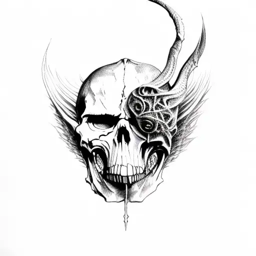 death eater from Harry Potter  tattoo design idea