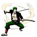 roronoa zoro devil tattoo design idea