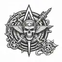 Call of Duty Emblem including family tattoo design idea