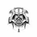 Darth Vader tattoo design idea