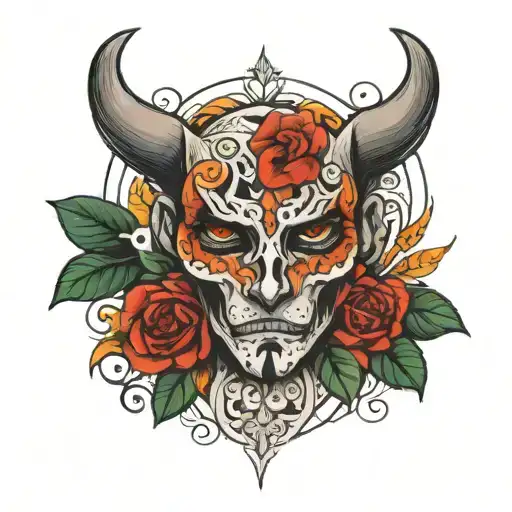 Tate mcrae face tattoo design idea