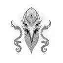 Quetzalcoatl  tattoo design idea