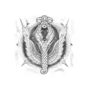 Quetzalcoatl  tattoo design idea