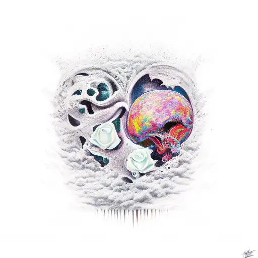 amor eterno tattoo design idea