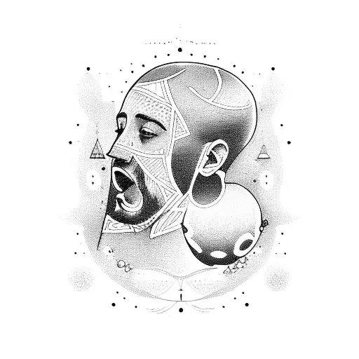 mac miller inspired  tattoo design idea