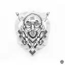 mac miller inspired  tattoo design idea