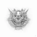 Hacker tattoo design idea