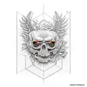 Hacker tattoo design idea