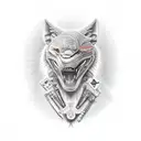 Hacker tattoo design idea