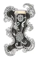 Guinness tattoo design idea