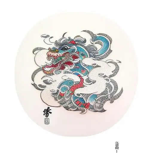 Irezumi sleeve tattoo design idea