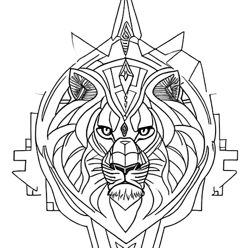 dainty simba and mufasa tattoo that says "remember who you are" in the designs tattoo design idea