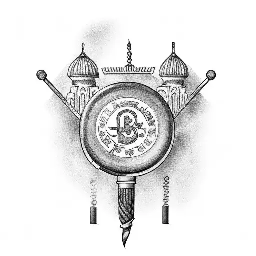 A kebab traveling around romania tattoo design idea