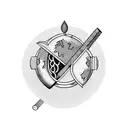 A kebab traveling around romania tattoo design idea