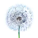 Dandelion tattoo design idea