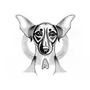 dachshund tattoo design idea