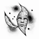 Gagarin  tattoo design idea