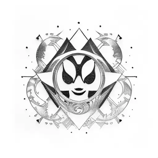tomorrowland tattoo design idea