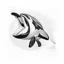 orca tattoo design idea
