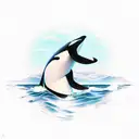 orca tattoo design idea