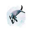 orca tattoo design idea
