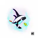 orca tattoo design idea